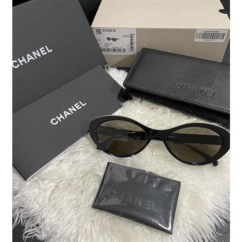 chanel black and beige sunglasses|chanel unisex sunglasses.